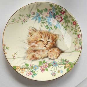 Vintage Kitten Plate
